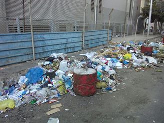 إستياء الشارع السكندرى من إنتشار القمامة والمخلفات بكافة الميادين