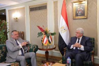 وزير التعليم العالي يستقبل سفير النمسا بالقاهرة