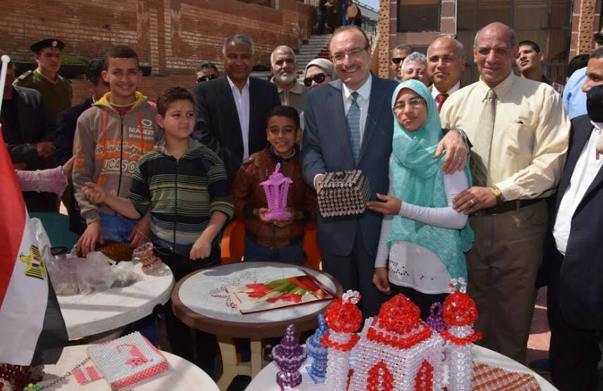 محافظ بني سويف يدشن أول موقع إخباري إلكتروني لذوي الإحتياجات الخاصة