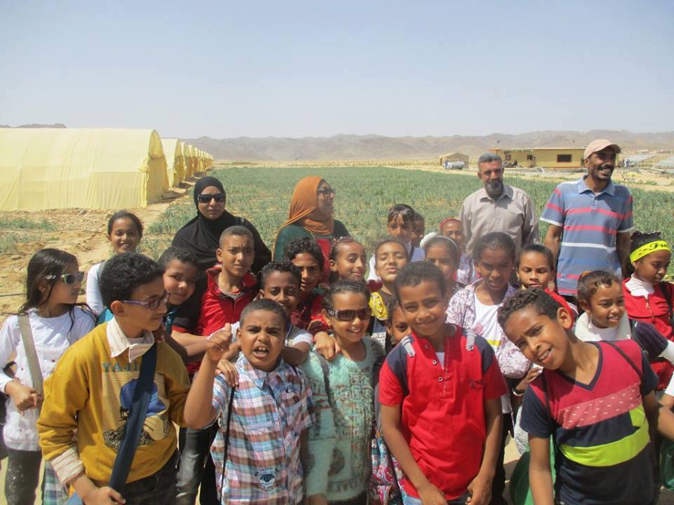 بيت ثقافة الحمراوين ينظم رحلة علمية للمزرعة النموذجية بوادى القويح