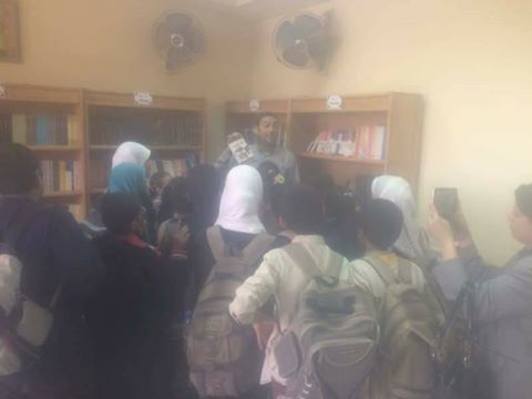مدرسة الطلائع الابتدائيه فى ضيافة قصر المنشاه ثقافة سوهاج