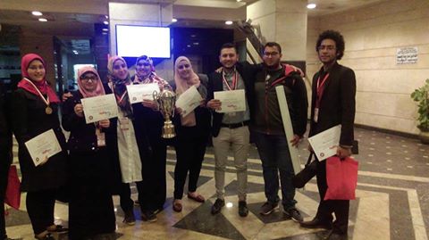 فوز طلاب جامعة هليوبوليس بمسابقة رواد تطبيق العلم بمصر فى مجال البيوتكنولوجى