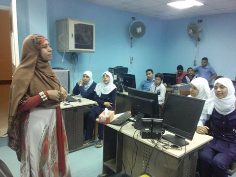 يوم ثقافى فنى لمدرسة عمر بن الخطاب بثقافة الغنايم اسيوط