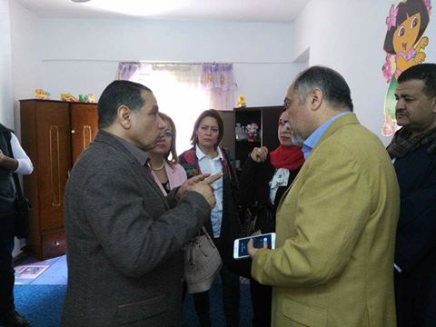 وكيل تضامن الغربية واعضاء مجلس النواب يتفقدان  مشروع دور أيتام طنطا