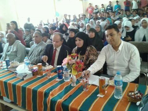 قافلة المنشاه الثقافيه بمدرسة العسيرات الاعداديه المشتركه بسوهاج