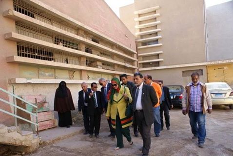 انتهاء أعمال ترميم و صيانة المسرح المدرسى بالسويس