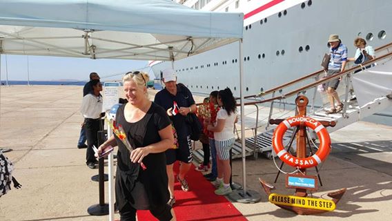 620 سائح وطاقم من مختلف الجنسيات يصلون سفاجا