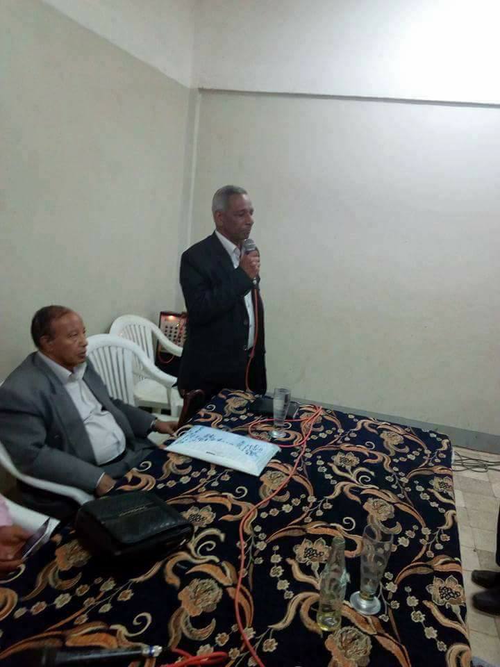 أمسيه شعريه بمركز شباب قريه عنيبس بجهينه سوهاج