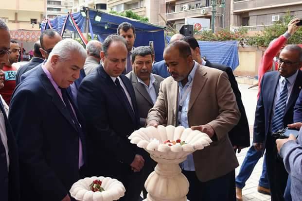 ” وكيل تعليم البحيرة ” يشارك في افتتاح معرض التعليم الفني بالإسكندرية