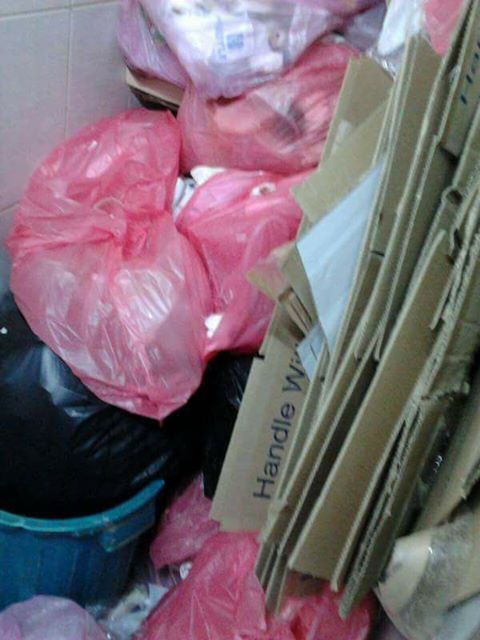 حملة للتخلص العشوائي من النفايات الطبية بالمراكز الطبية بالغربية