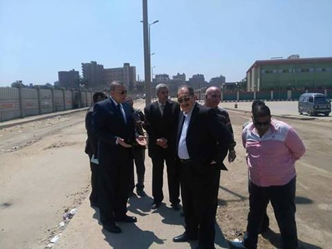 محافظ الجيزة : يتفقد مستشفى القلب الجديدة بسور مطار امبابة بخير شمال الجيزة .