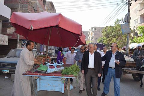 محافظ المنيا يتفقد حي جنوب وغرب المدينة لمتابعة مستوي الخدمات 