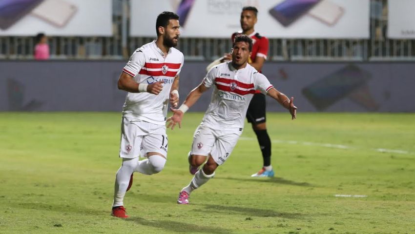 بالفيديو.. الزمالك يضرب الجيش بثلاثية