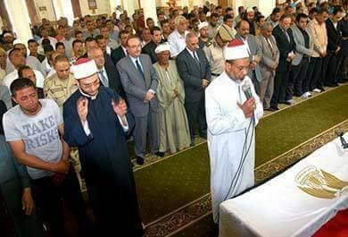 بالصور جنازة عسكرية وشعبية مهيبة: للشهيد أمين شرطة ”جمال محمد سعيد” شهيد هجوم سانت