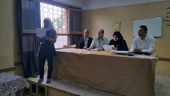 قافلة تنمية جنوب الوادي بمجمع روافع العيساويه الابتدائي المنشاه ثقافة سوهاج