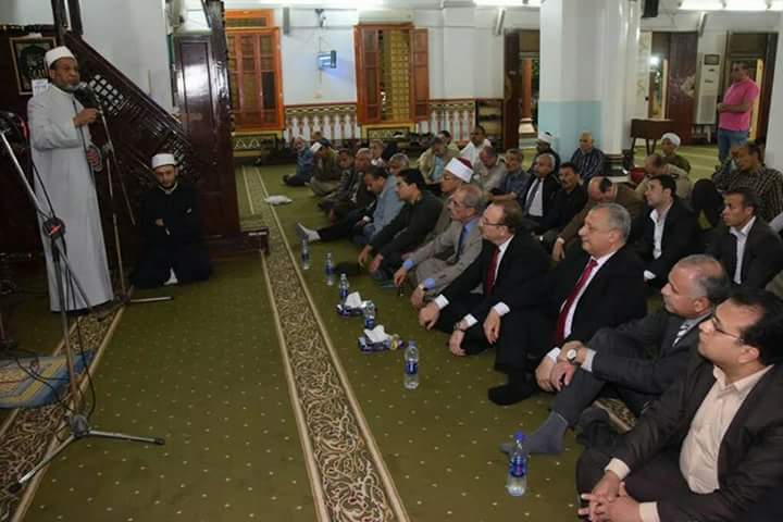 محافظ بني سويف ومدير الأمن يشهدان احتفال الأوقاف بذكرى الإسراء والمعراج..