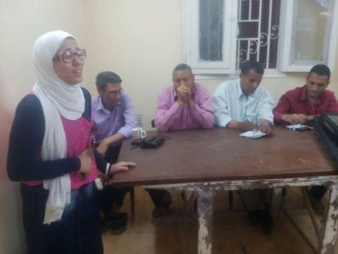 مشروع تنمية الجنوب فى بيت ثقافة صدفا أسيوط