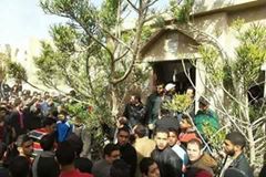 وقفه احتجاجيه لأهالي عرب الصوالحه وجهينه والعليقات بالقليوبيه