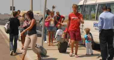 ميناء شرم الشيخ البحرى يستقبل 1045 سائح من مختلف الجنسيات 