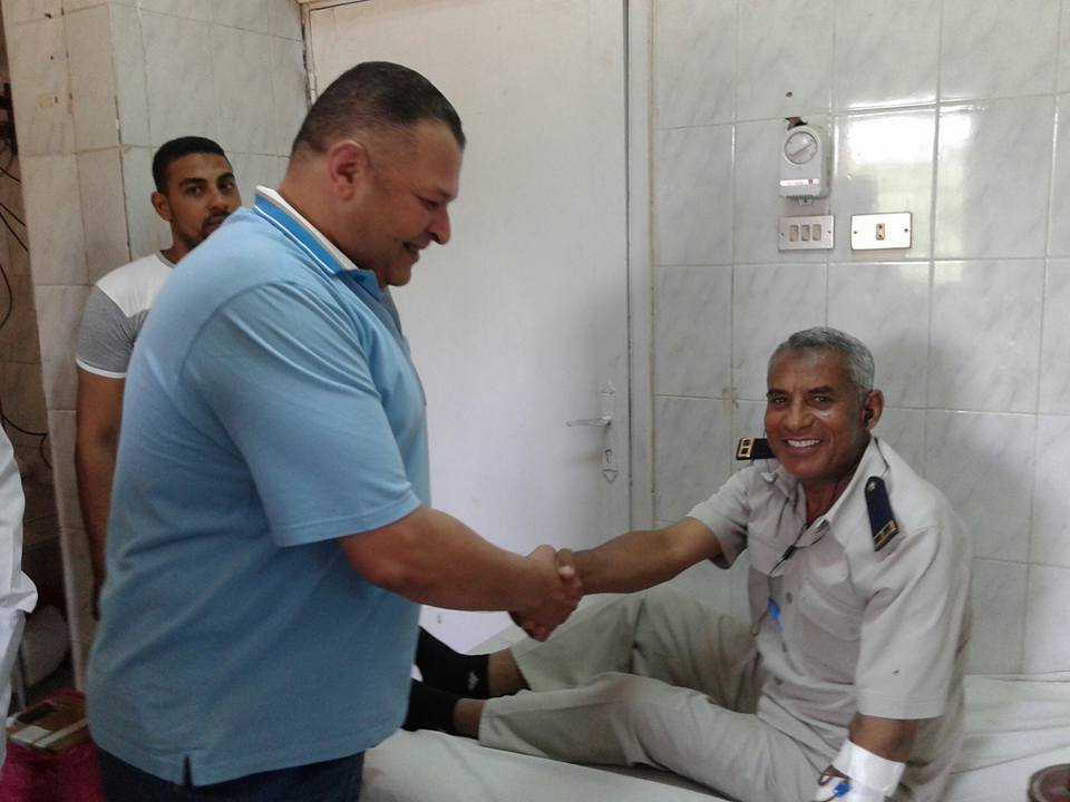 رئيس مدينه فرشوط يعدحمايه بانتهاءازمه المياه والصرف بفرشوط شمال قنا