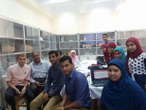 بدء فاعليات الرائد الجامعى بجامعة جنوب الوادى