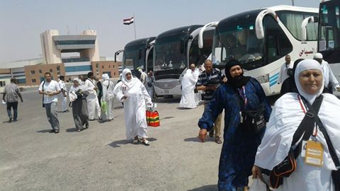 وصول و سفر 1484 راكب منهم 248 معتمر بميناء نويبع