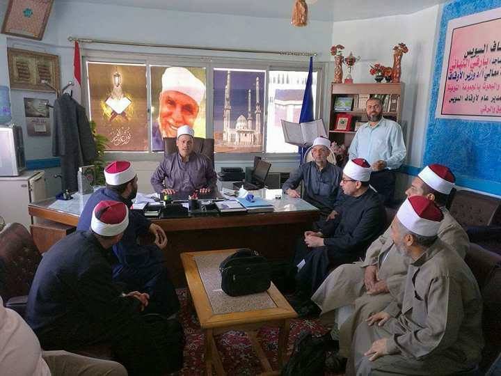 ” اوقاف السويس ” تعقد اجتماعا للاحتفال بـ ”ليلة النصف من شعبان ”