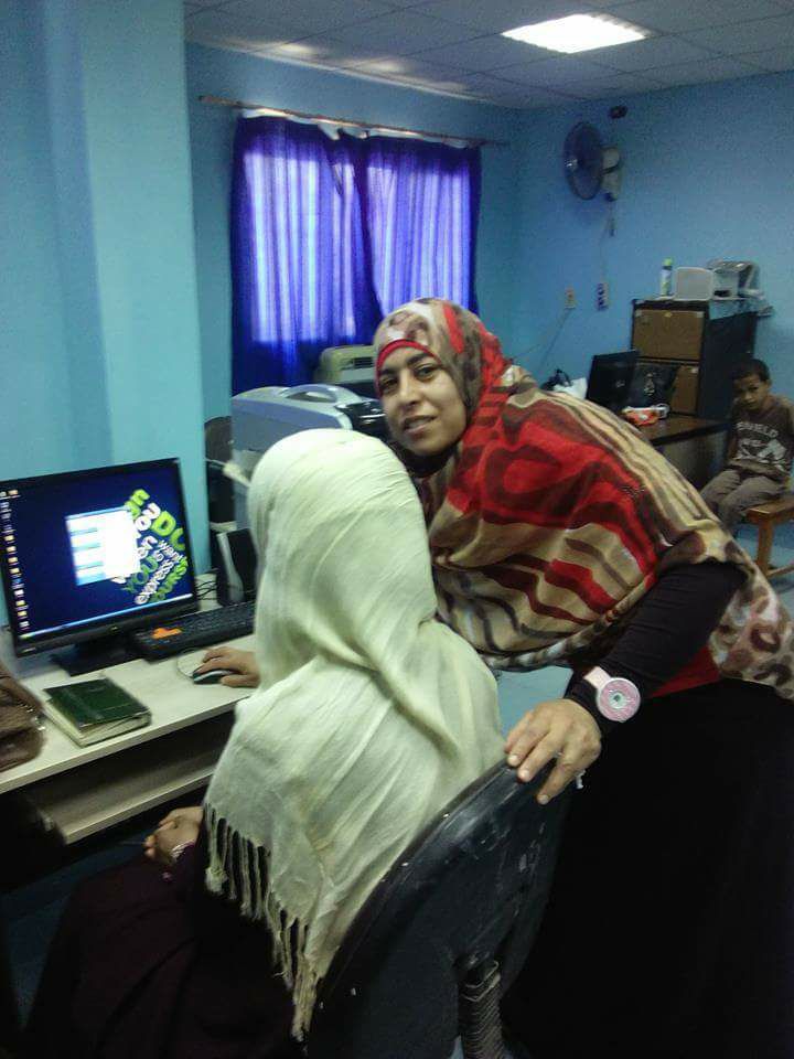 نشاط مكثف لنادي التكنولوجيا بثقافة الغنايم اسيوط