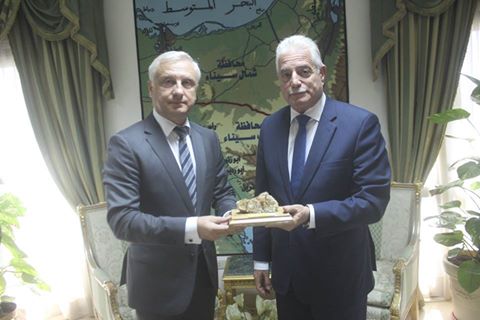 فوده يلتقي بسفير روسيا لتنشيط السياحة بشرم الشيخ