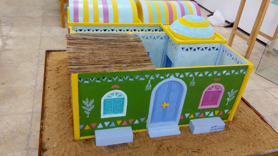 معالم النوبية بالقرية الفرعونية