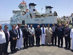 بالصور .. لجنة النقل بالبرلمان تزور مينائى سفاجا و الغردقة