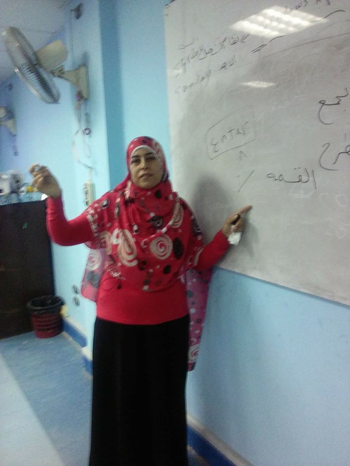 استمرار برنامج التدريب على اساسيات الحاسب الآلي بثقافة الغنايم