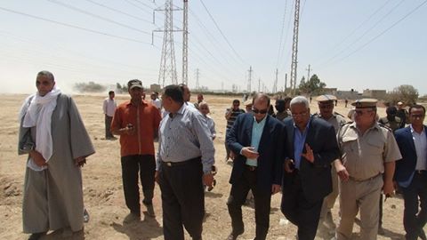 حملة مكبرة لإزالة التعديات علي  21 ألف فدان من أملاك الدولة بأسيوط