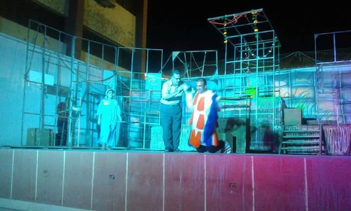 بغبغاء سليط اللسان على مسرح قصر ثقافة احمد بهاء الدين للطفل المتخصص