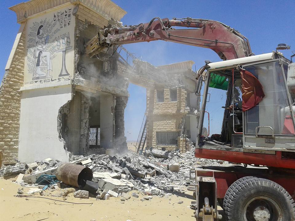 بالصور |الدالى إسترداد 11500 فدان أراضى أملاك دولة بطريق الواحات البحرية