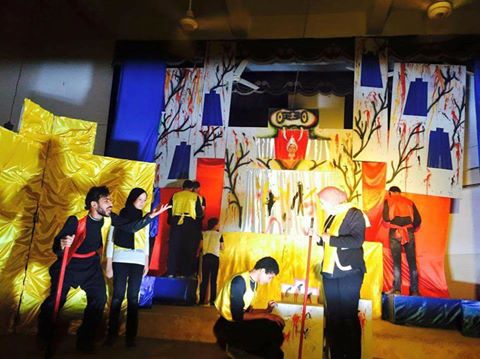 العرض المسرحى عرس الدم لثقافة منفلوط اسيوط