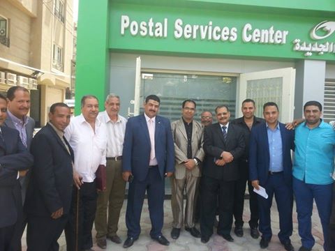 ” قنديل ” يفتتح مكتب بريد بنها الجديدة بعد تطويره