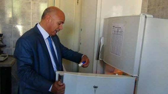 بالصور.. وكيل صحة بني سويف في جولة تفقدية لمستشفى سمسطا المركزي