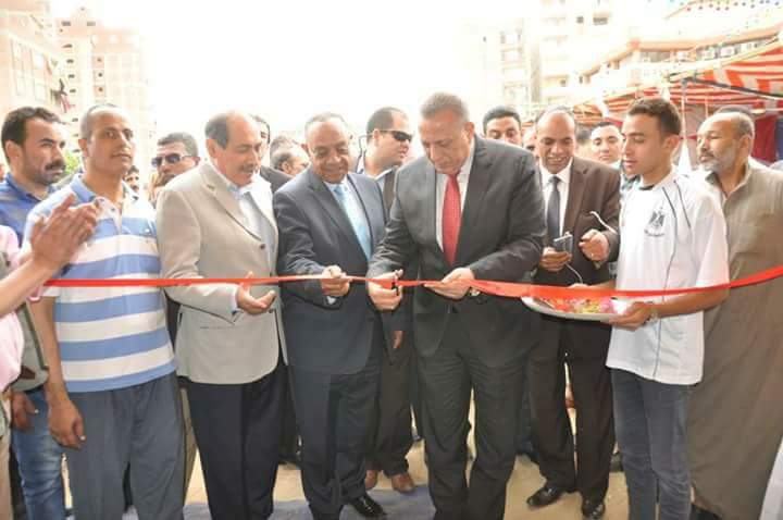 محافظ الجيزة يفتتح معرضى رمضان بالوراق وإمبابة