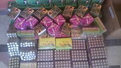 ضبط سلع منتهية الصلاحية و سلع مجهولة المصدر بمطروح