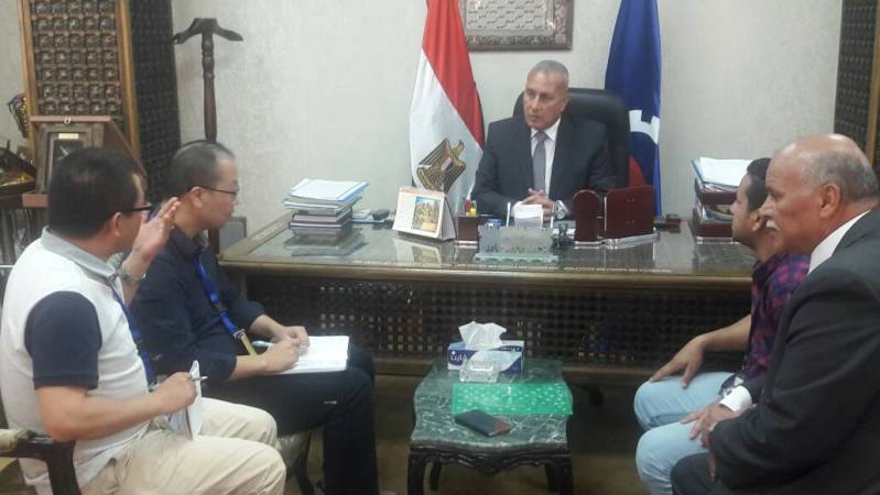 محافظ السويس يستدعي مسئولي احد الشركات الاستثمارية