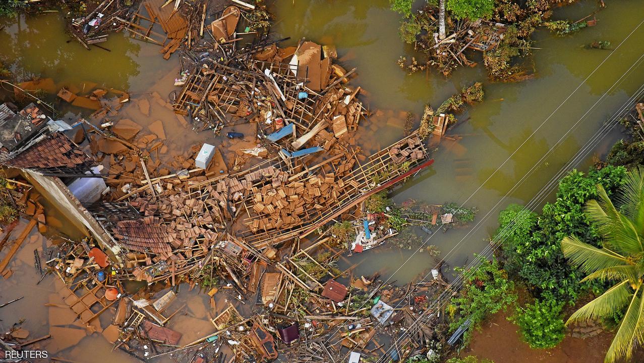 الفيضانات تضرب سريلانكا