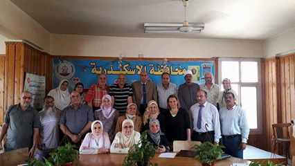 اجتماع مجلس الاعلام الريفى بمديرية الزراعة بالاسكندرية