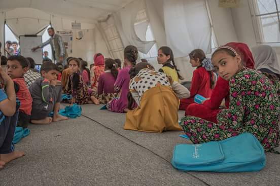 اليونيسف : حياة 100,000 طفل عراقي مهددة بالموت في الموصل