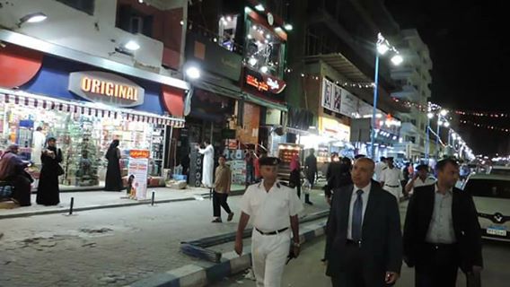 بالصور.. جولة مرورية لمختار السنباري على الخدمات الأمنية بشارع الإسكندرية