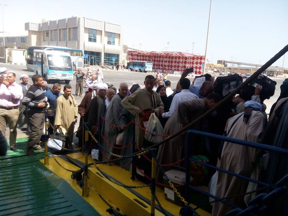 وصول و سفر 2383 راكبا بموانىء البحر الاحمر