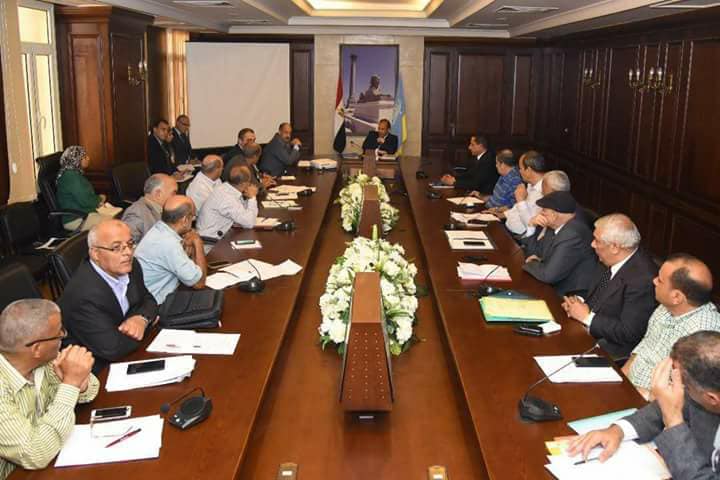 محافظ الاسكندريه يشدد على استمرار تكثيف الجهود المبذولة لتوريد الأقماح المحلية والرقابة على شون وصوامع القمح للتأكد من تنظيم تسل