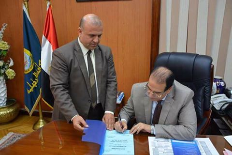 القبض علي (12)موظف من مركز تمي الأمديد بالدقهليه 