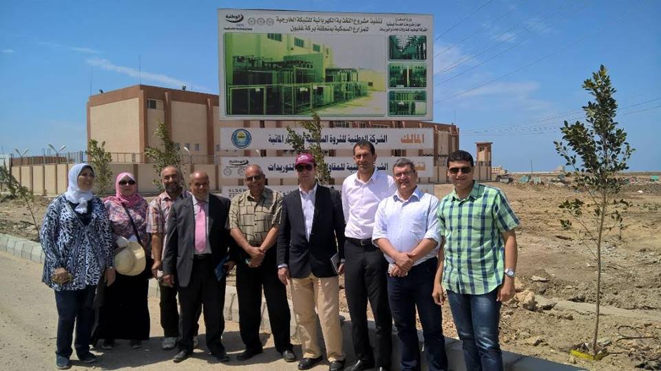 زياره المعهد القومى لعلوم البحار والمصايد لمشروع بركة غليون للاستزراع السمكى