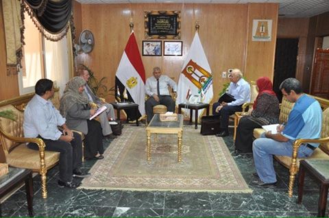 محافظ الوادى الجديد: يلتقى بوفد مجموعه شركات استثماريه